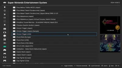Retroarch Playlists with Thumbnails Example